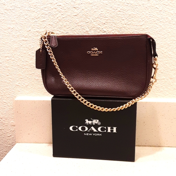 Coach Handbags - Coach nolita 19 in wine firm price